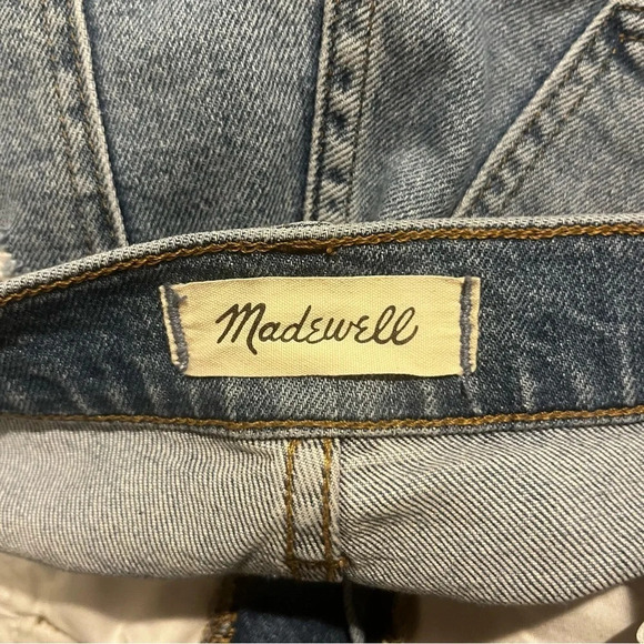 MADEWELL The Perfect Vintage Distressed Light Wash Jeans - Picture 9 of 12